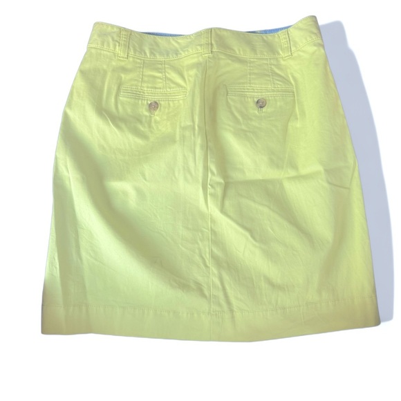Talbots The Weekend Neon Chino Skirt - Picture 2 of 2
